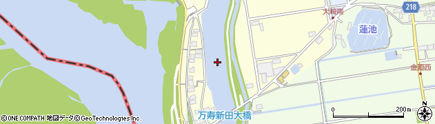 大江川周辺の地図