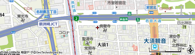 久松勇周辺の地図