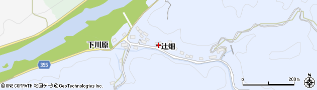 愛知県豊田市大河原町（辻畑）周辺の地図