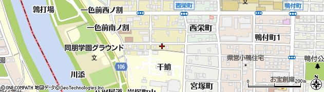愛知県名古屋市中村区岩上町196周辺の地図