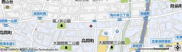 愛知県名古屋市名東区高間町453周辺の地図