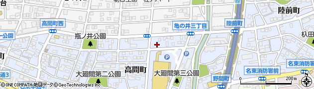 愛知県名古屋市名東区高間町463周辺の地図