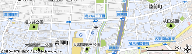愛知県名古屋市名東区高間町487周辺の地図