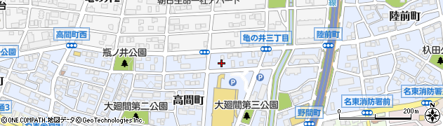 愛知県名古屋市名東区高間町464周辺の地図