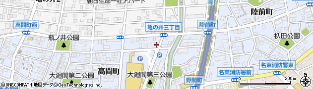 愛知県名古屋市名東区高間町479周辺の地図