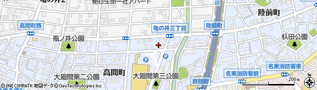 愛知県名古屋市名東区高間町478周辺の地図