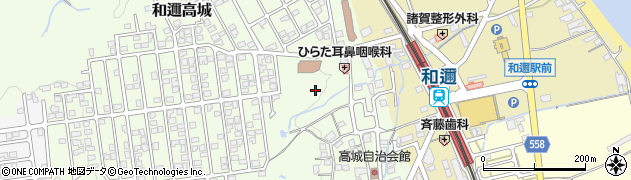 滋賀県大津市和邇高城261周辺の地図