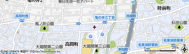 愛知県名古屋市名東区高間町473周辺の地図