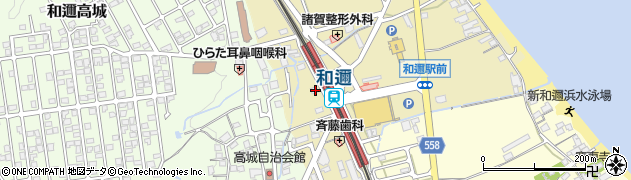 滋賀県大津市和邇中浜448周辺の地図