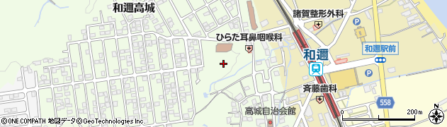 滋賀県大津市和邇高城256周辺の地図