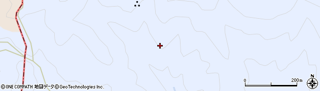 京都府京都市北区大森牛ケ滝周辺の地図