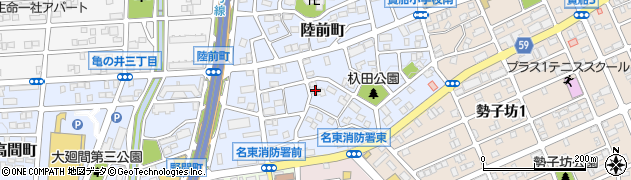 愛知県名古屋市名東区陸前町2808周辺の地図