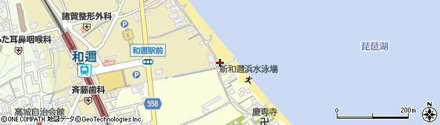 滋賀県大津市和邇中浜1周辺の地図