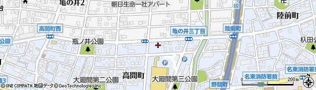 愛知県名古屋市名東区高間町466周辺の地図
