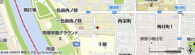 愛知県名古屋市中村区岩上町182周辺の地図