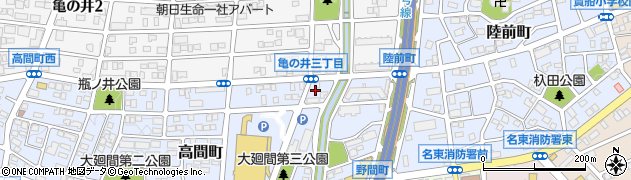 愛知県名古屋市名東区高間町482周辺の地図