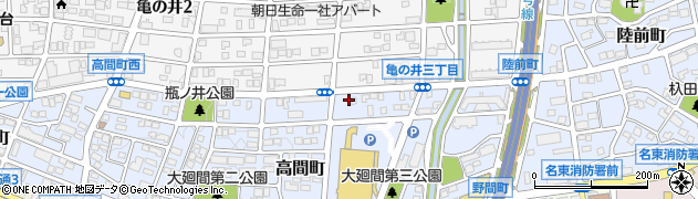 愛知県名古屋市名東区高間町462周辺の地図