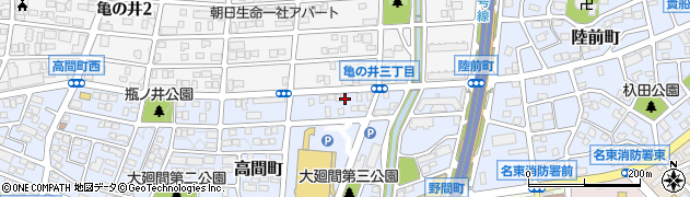 愛知県名古屋市名東区高間町474周辺の地図