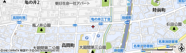 愛知県名古屋市名東区高間町476周辺の地図