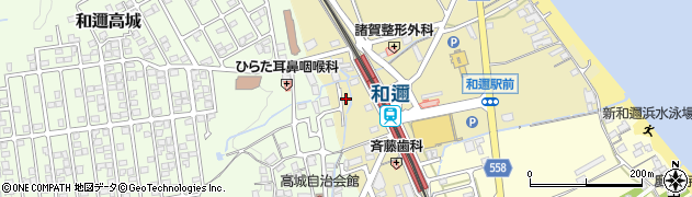 滋賀県大津市和邇中浜347周辺の地図