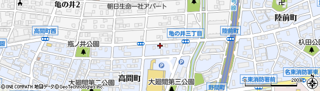 愛知県名古屋市名東区高間町468周辺の地図