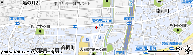 愛知県名古屋市名東区高間町480周辺の地図