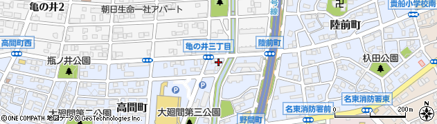 愛知県名古屋市名東区高間町484周辺の地図