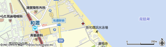 滋賀県大津市和邇中浜2周辺の地図
