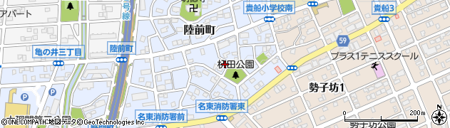 愛知県名古屋市名東区陸前町2010周辺の地図