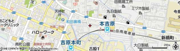 内藤米店今泉店周辺の地図