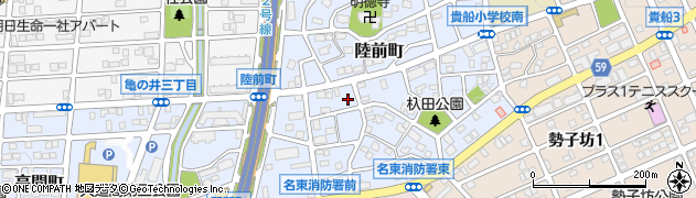 愛知県名古屋市名東区陸前町1906周辺の地図
