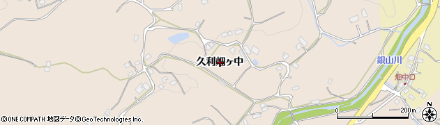 島根県大田市久利町（久利畑ヶ中）周辺の地図