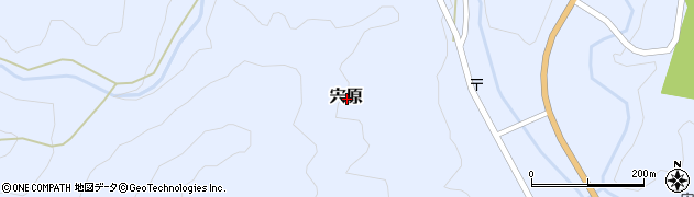 静岡県静岡市清水区宍原周辺の地図