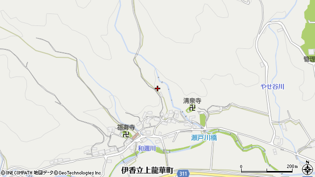 〒520-0362 滋賀県大津市伊香立上龍華町の地図