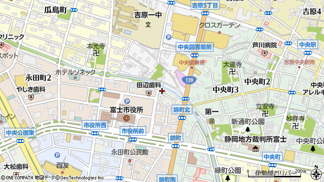 〒417-0053 静岡県富士市依田原新田の地図
