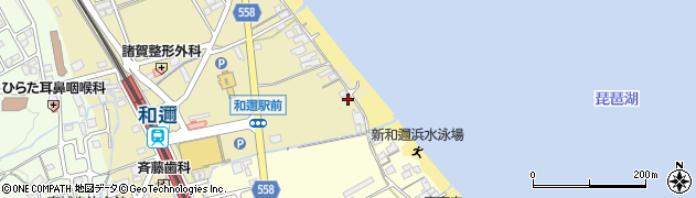 滋賀県大津市和邇中浜3周辺の地図