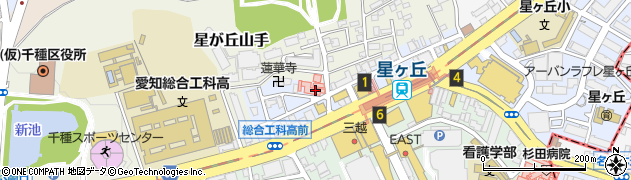 星ケ丘マタニティ病院周辺の地図