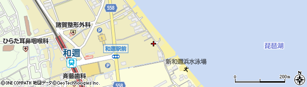 滋賀県大津市和邇中浜4周辺の地図