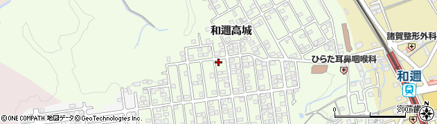 滋賀県大津市和邇高城363-2周辺の地図