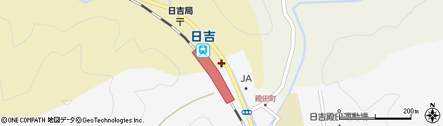 日吉駅周辺の地図