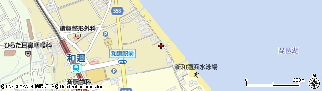 滋賀県大津市和邇中浜7周辺の地図