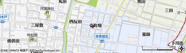 愛知県あま市七宝町伊福（壱町畑）周辺の地図