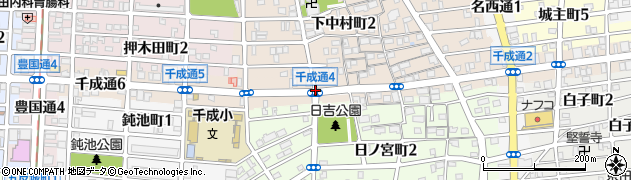 千成通４周辺の地図