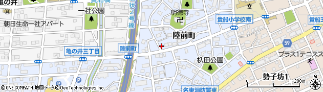 愛知県名古屋市名東区陸前町1408周辺の地図