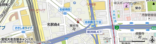 下広井周辺の地図