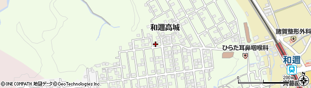 滋賀県大津市和邇高城363-10周辺の地図