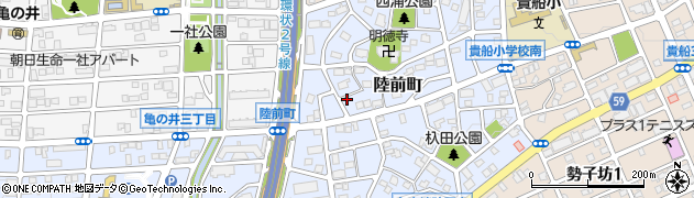 愛知県名古屋市名東区陸前町1409周辺の地図