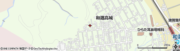 滋賀県大津市和邇高城363-21周辺の地図