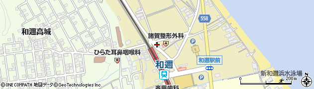 滋賀県大津市和邇中浜336周辺の地図