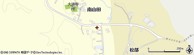 千葉県勝浦市南山田34周辺の地図